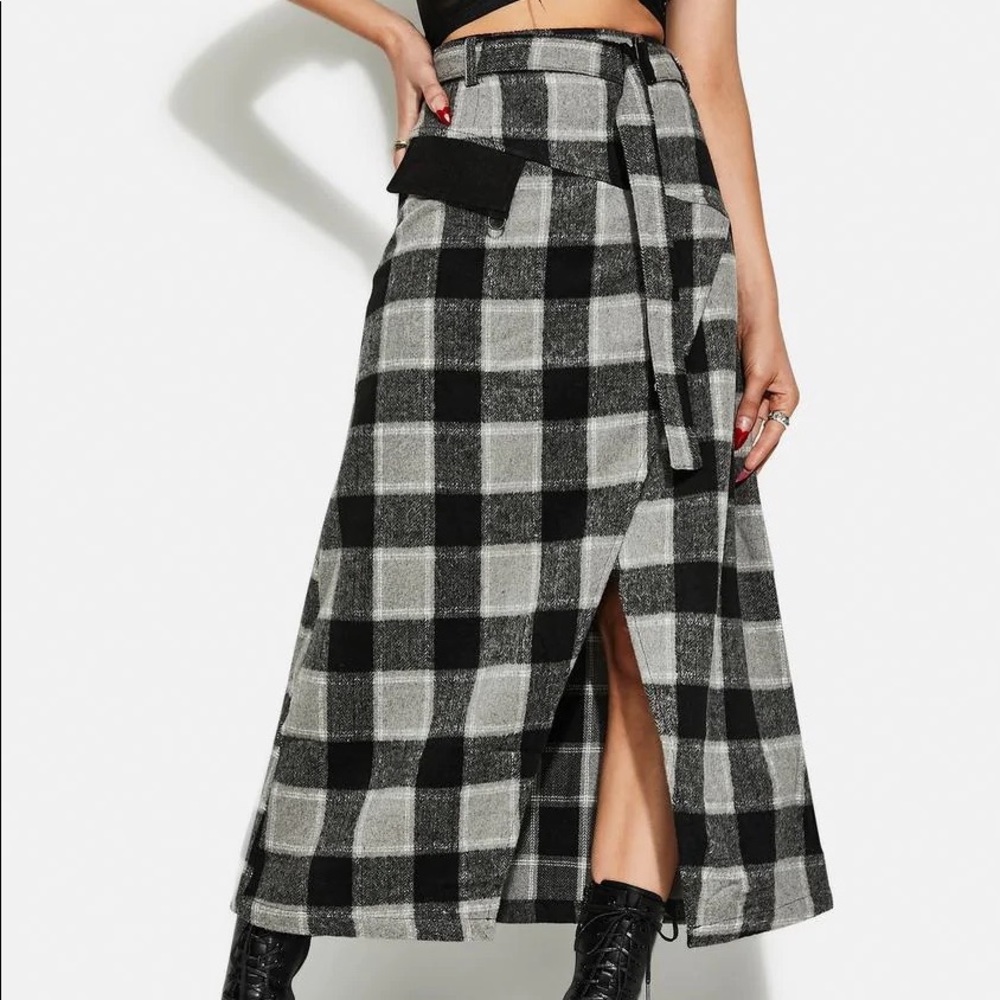 Punk Rave Plaid Skirt